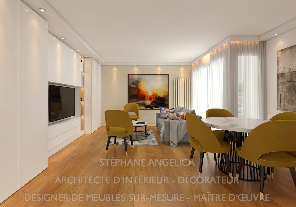 Décoration d'intérieur en 3D