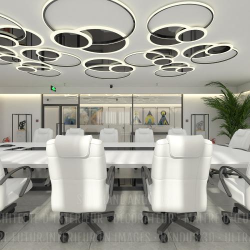 SALLE DE RÉUNION : AMÉNAGEMENT · DÉCORATION · MEUBLE SUR-MESURE