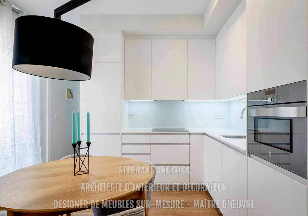 Cuisine moderne pour appartement et maison en VEFA