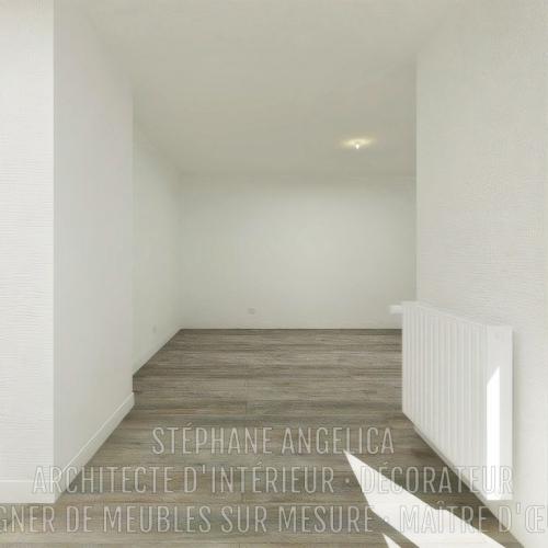 PROJET APPARTEMENT VIDE DE 77,52 M² : AVANT