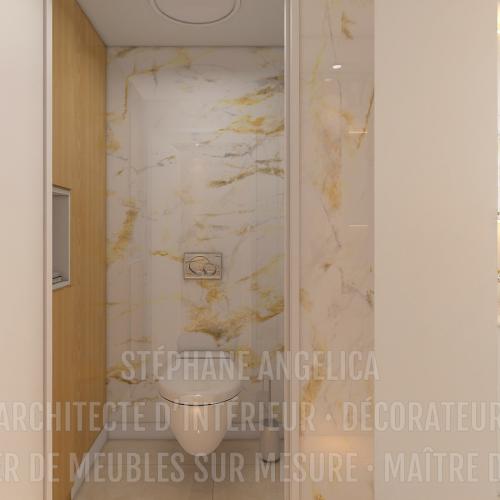 PROJET APPARTEMENT DE 65,70 M² · APRÈS : RÉNOVATION ET AGENCEMENT DE MEUBLES SUR MESURE